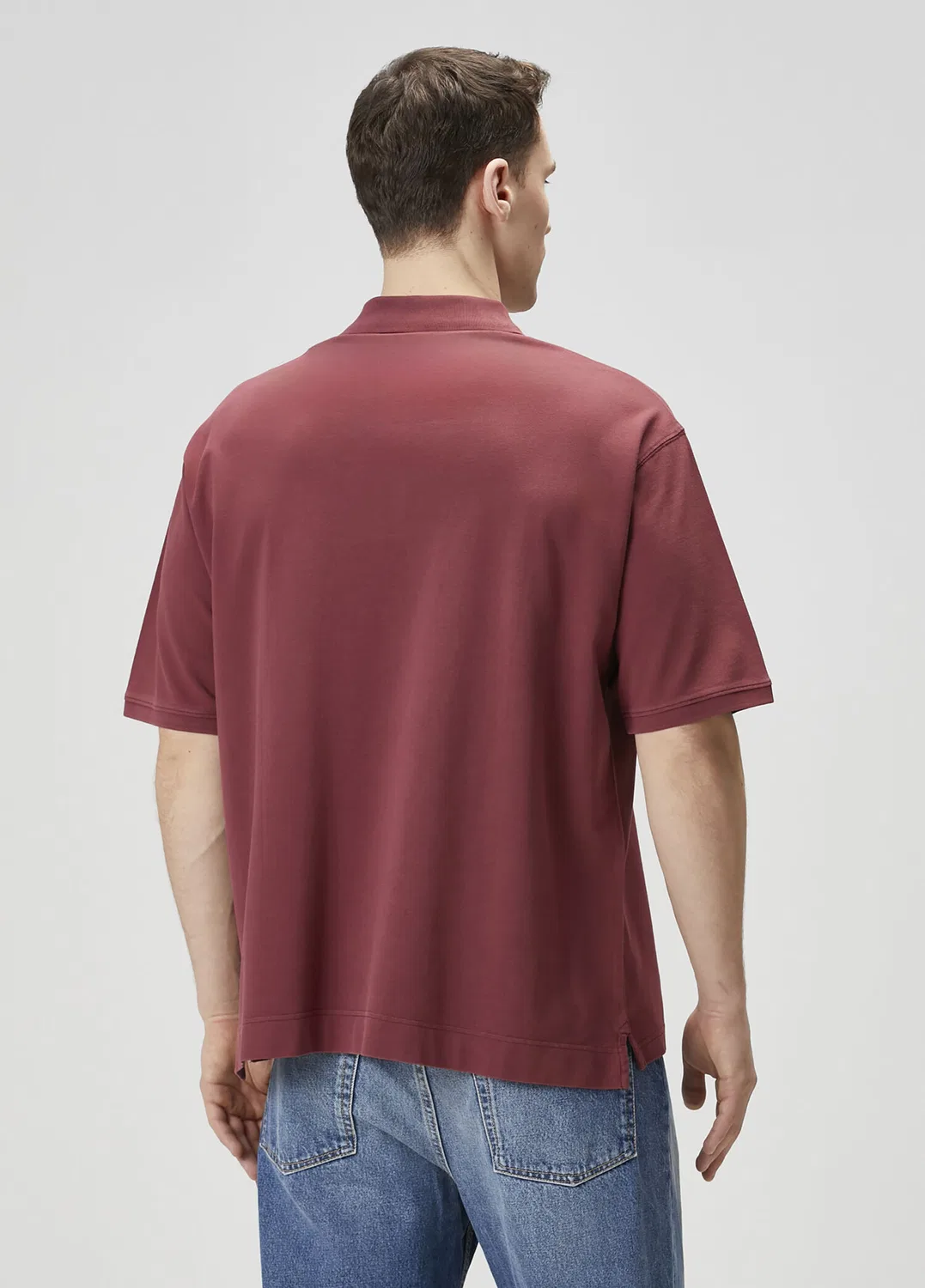 Футболка поло Acne Studios, red — фото 4
