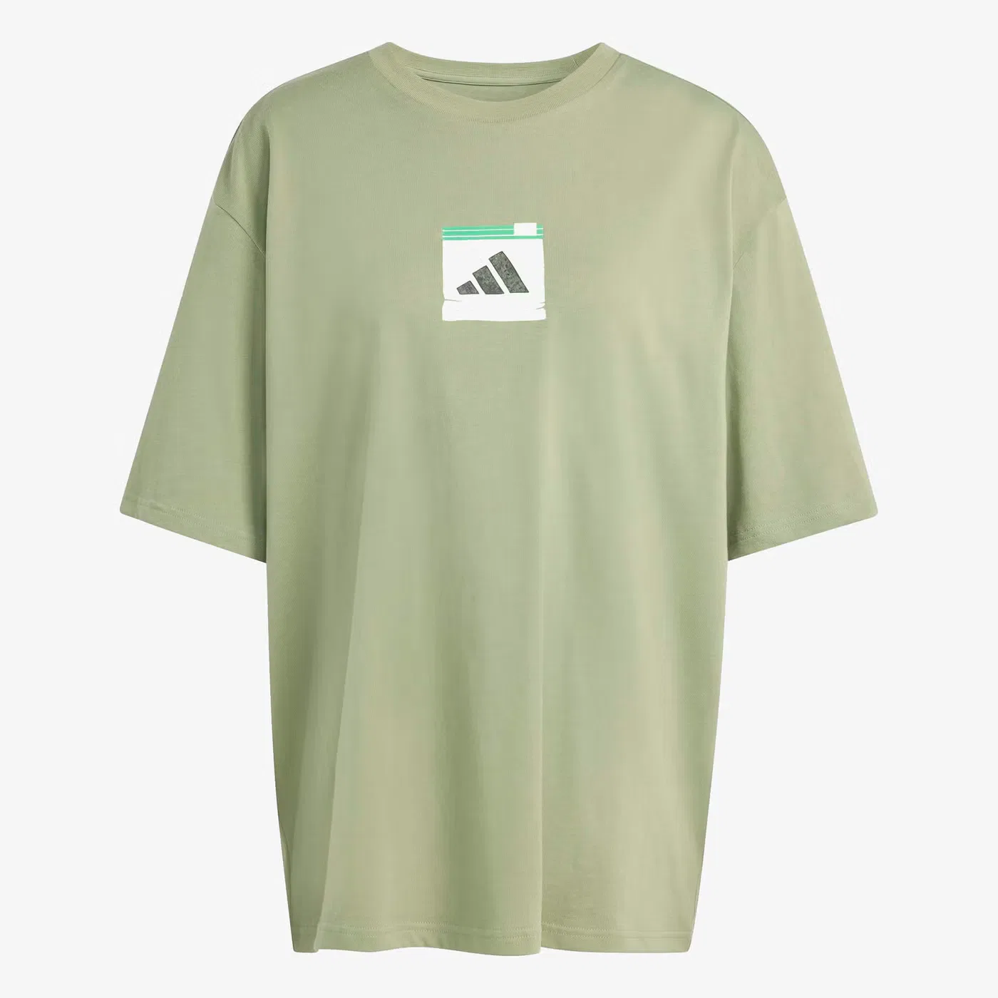 Футболка с принтом Terrex Trail Mix Graphic Adidas, зеленый