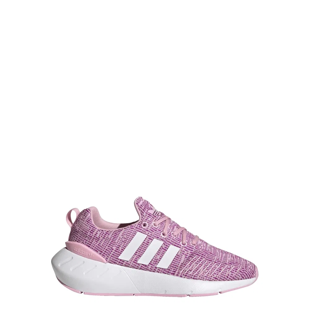 Детские кроссовки для мальчиков с закрытым носком Swift Run 22 Adidas, Real Pink White Hot Pink — фото 2
