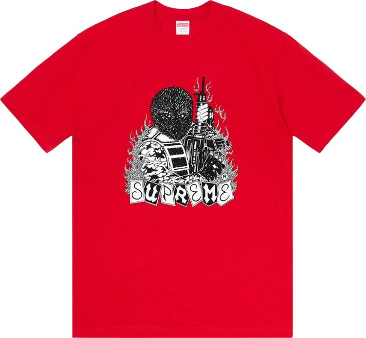 

Футболка Supreme Mercenary T-Shirt 'Red', красный