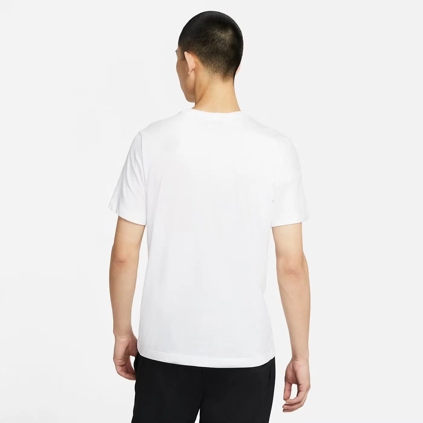 Футболка с принтом Nike Dri-Fit, белый — фото 3