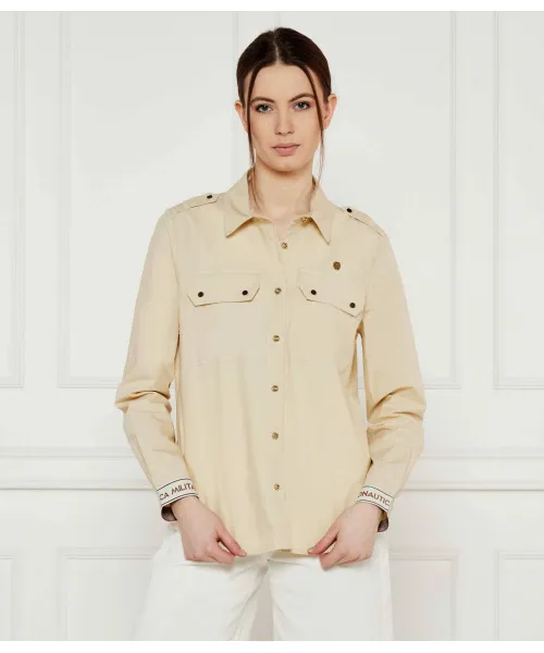 

Рубашка Regular fit Aeronautica Militare, бежевый