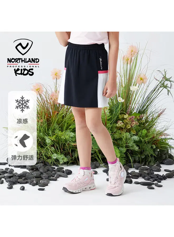 Юбка летняя с принтом Northland, угольно-черный — фото 2