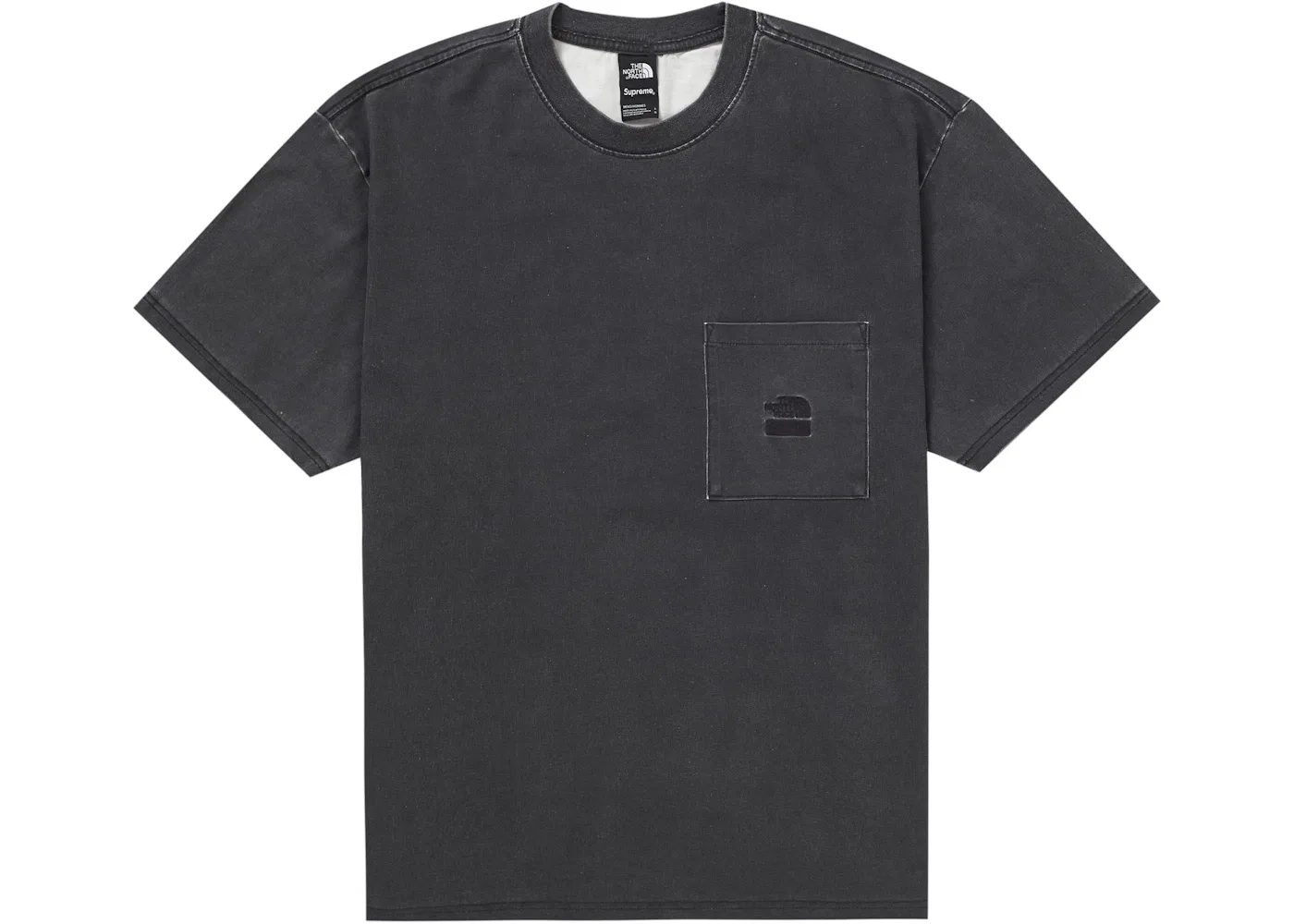 Мужская футболка с пигментным принтом Tee Supreme, Black