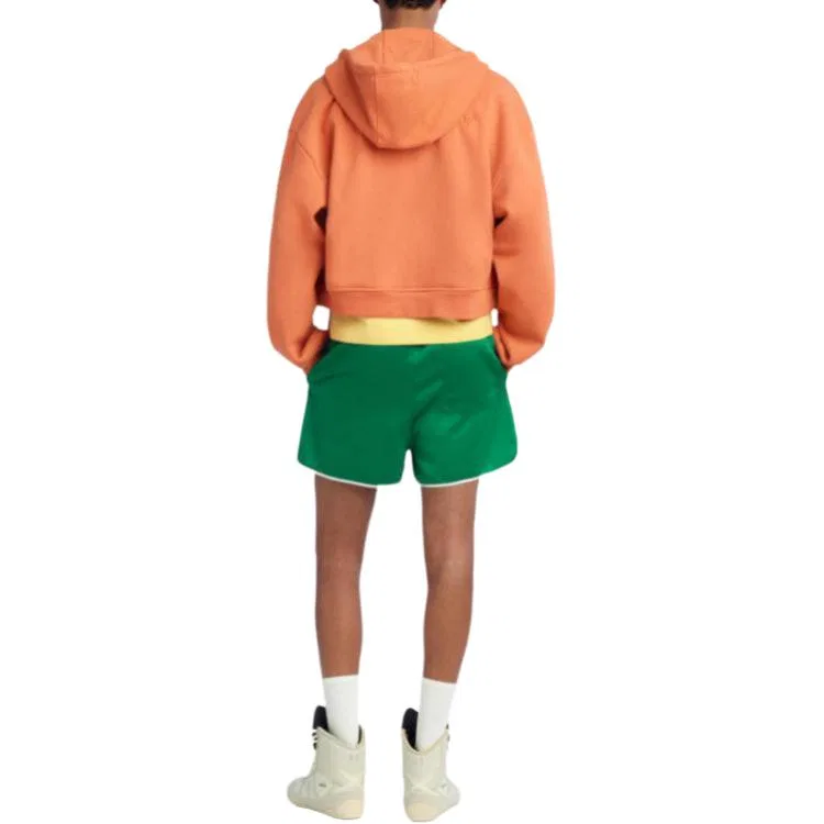 Мужская толстовка с капюшоном и принтом Bad Bunny Orange ZARA, Orange — фото 4