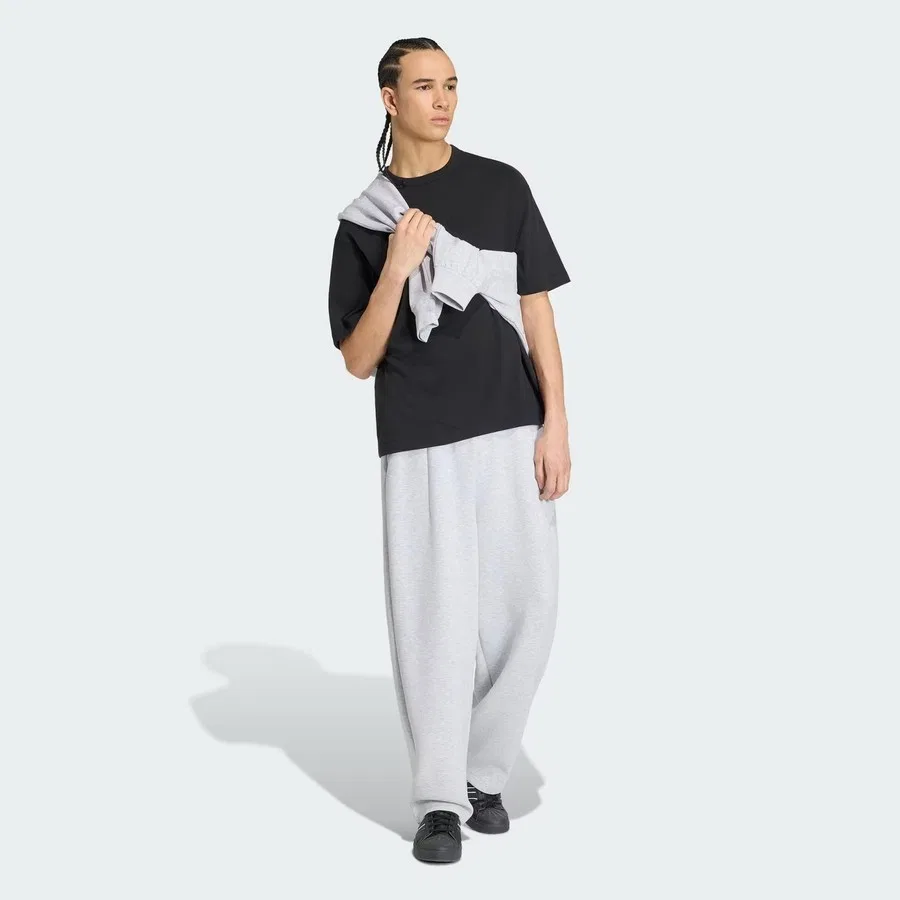 Спортивные штаны Soft Lux Straight adidas, Серый — фото 3