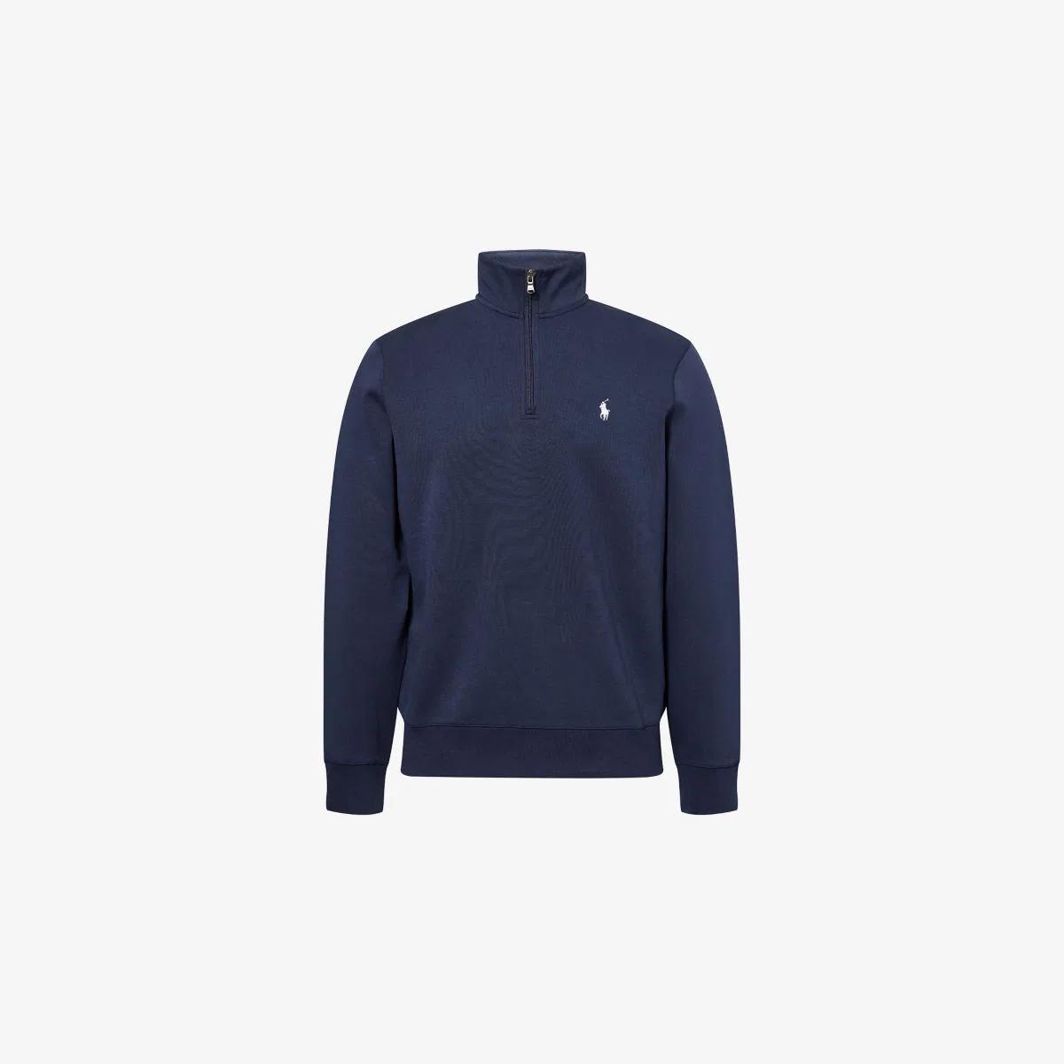 Толстовка из хлопкового трикотажа с вышитым логотипом и длинными рукавами Polo Ralph Lauren, синий