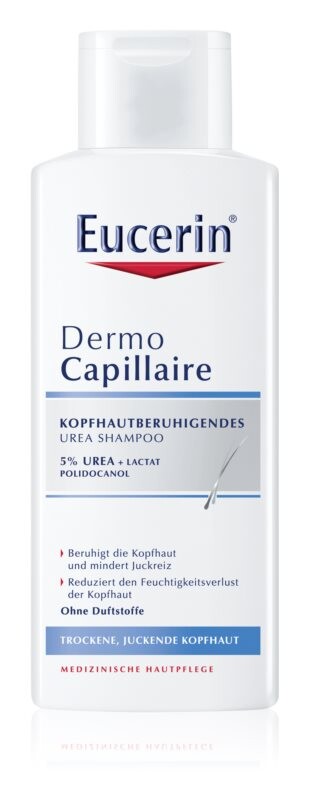 

Шампунь для сухой и зудящей кожи головы Eucerin DermoCapillaire