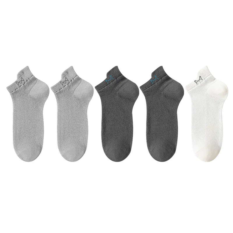 Детские носки-следки набор из 5 пар, Ankle Socks Unisex 5 Pack, MIIOW