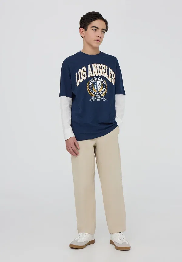 Брюки из денима, Chinos Terranova, Cream, кремовый