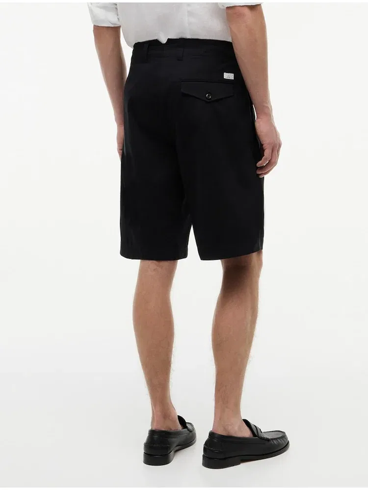 Шорты свободного кроя Paper Touch TOMMY HILFIGER, Black — фото 2