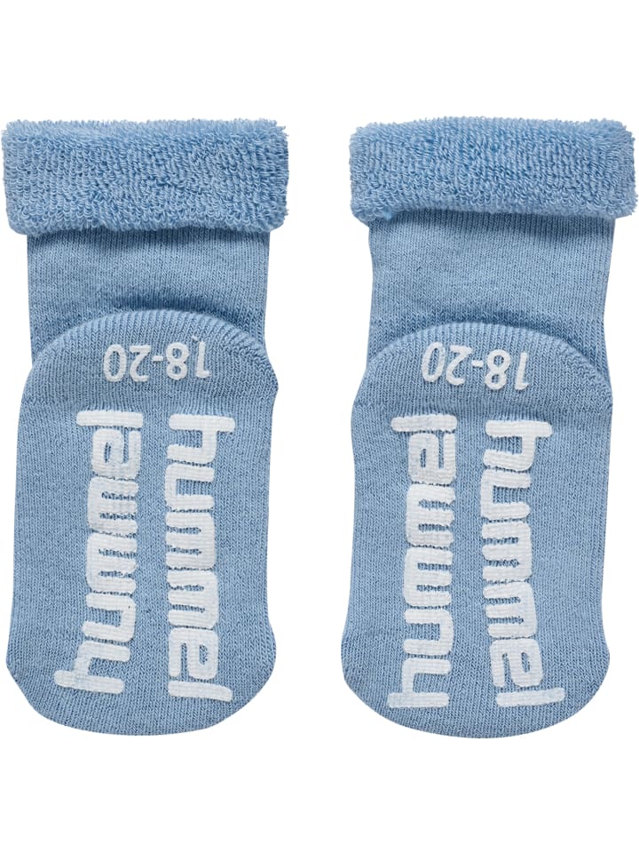 Hummel Низкие носки Hmlmini для детей из выцветшего денима — фото 2
