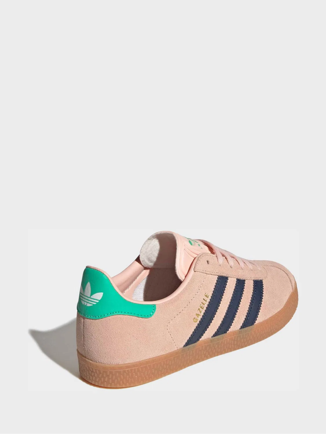 Кроссовки Gazelle adidas originals, Light Pink — фото 2