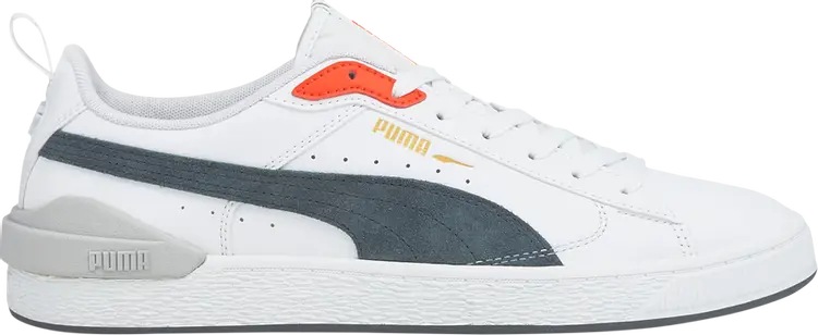 

Кроссовки Puma Suede Bloc White Dark Slate, белый