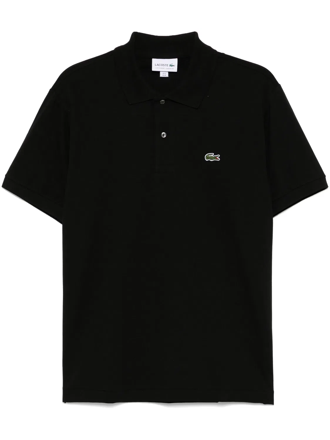 Легкая поло Lacoste, черный