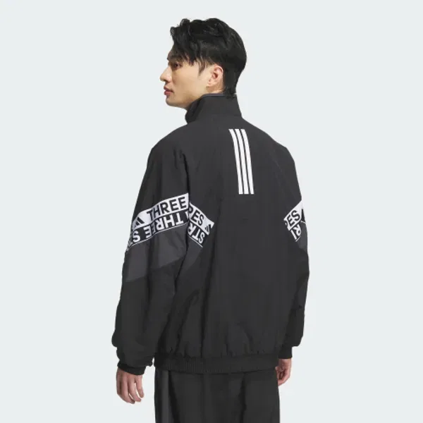 Куртка утепленная с сетчатой подкладкой, свободный крой, Adidas — фото 3