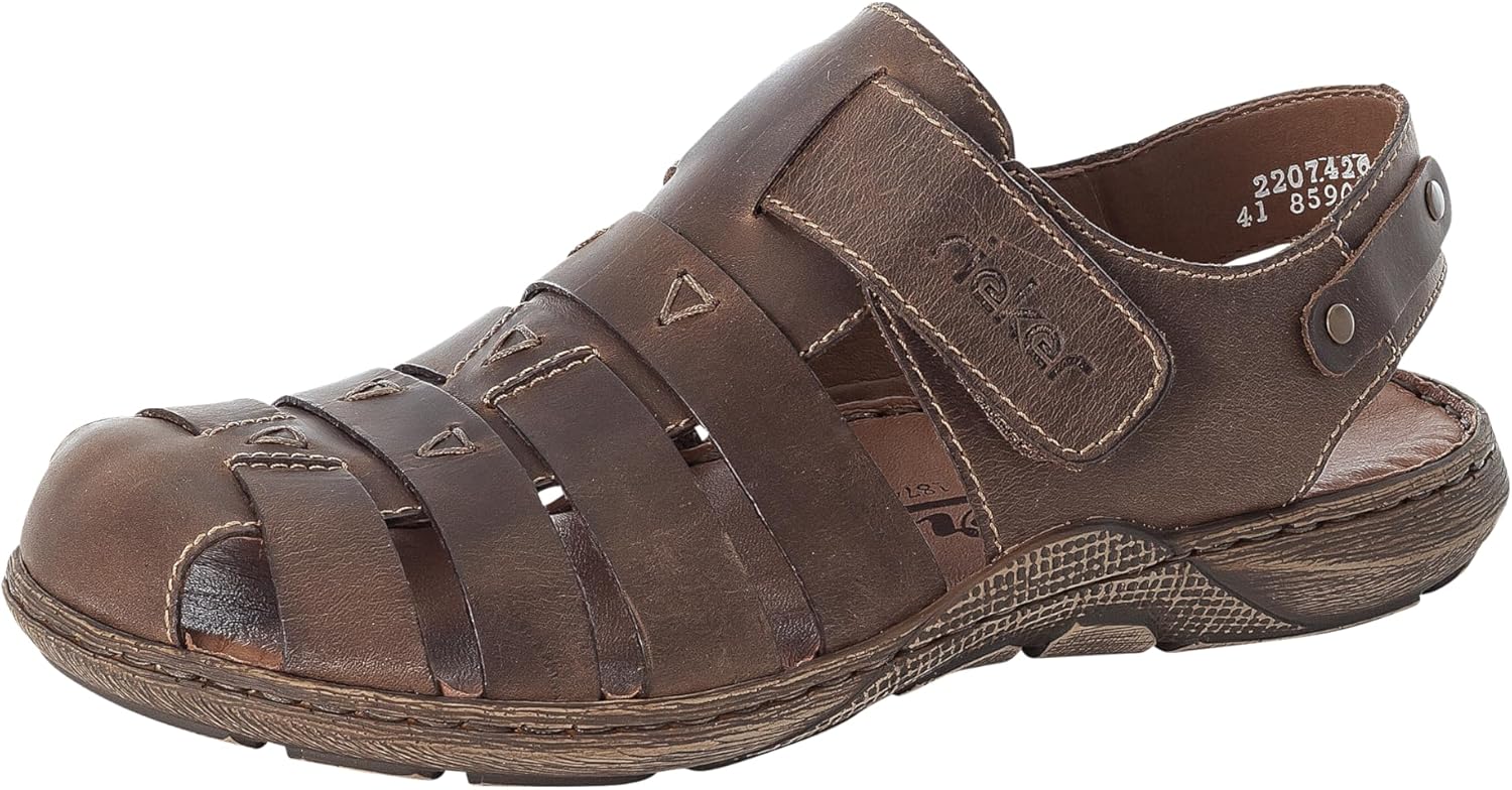 

Мужские сандалии Rieker Fischer, коричневый