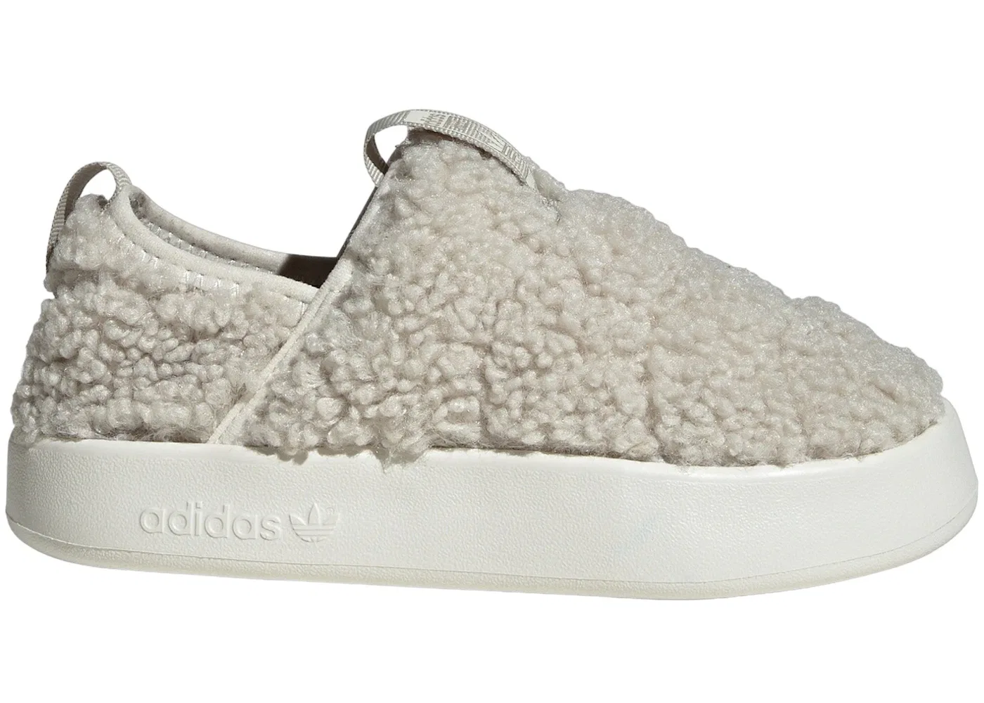 Детские кроссовки Lifestyle с утеплением Adidas Puffylette 360, Putty Grey/Off White/Off White