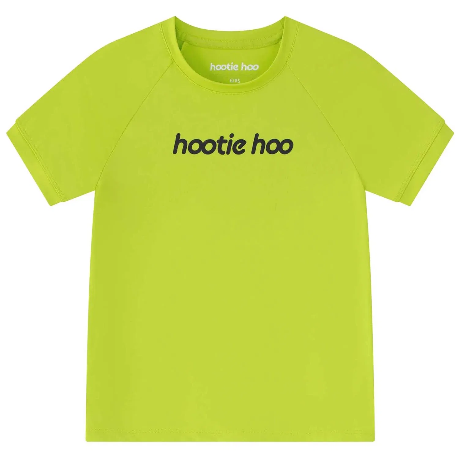Детская футболка с защитой от солнца Hootie Hoo Georgie Sun Tee, Lime Punch