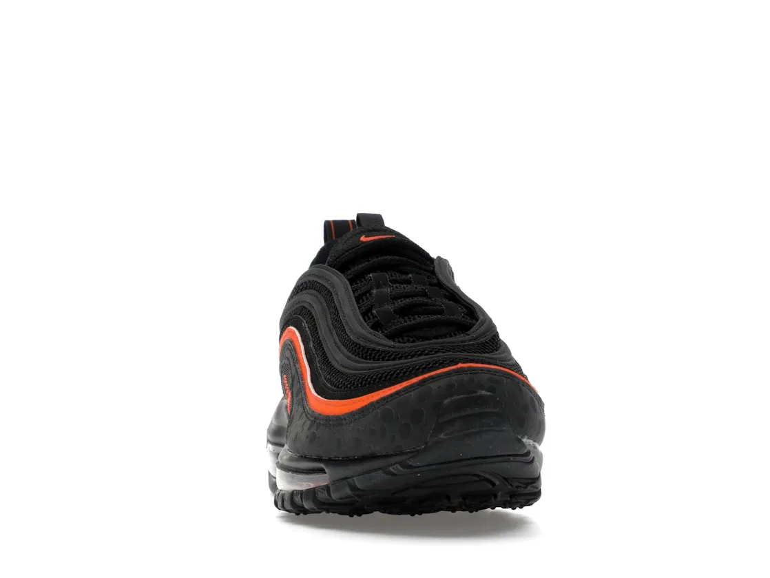 Детские кроссовки Lifestyle Nike Air Max 97, Black/Safety Orange/Black — фото 2