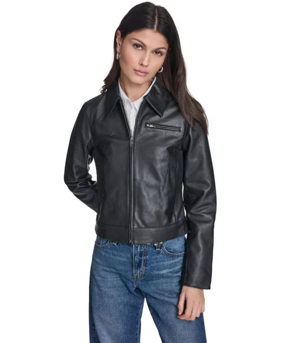 Женская куртка с отложным воротником Levi's, Black — фото 4