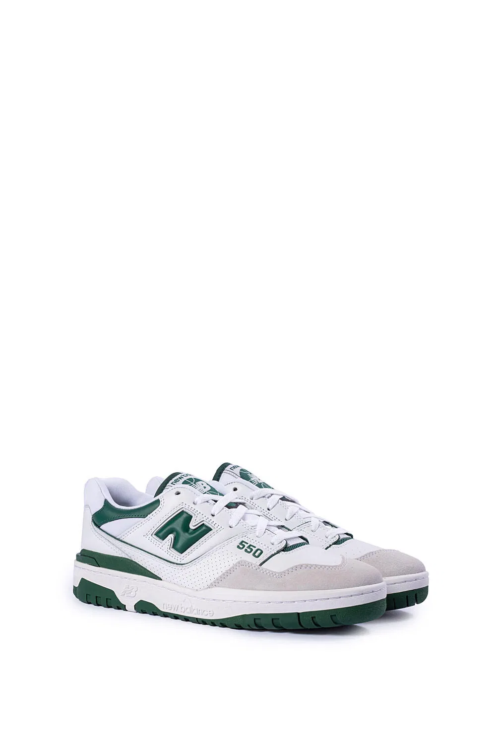 Детские повседневные кроссовки с шнуровкой 550 New Balance, Weiss — фото 3