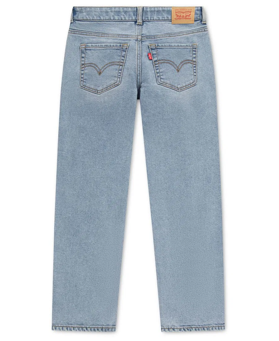 Джинсы прямого кроя с регулируемой талией Levi's, This And That Without Destruction — фото 2