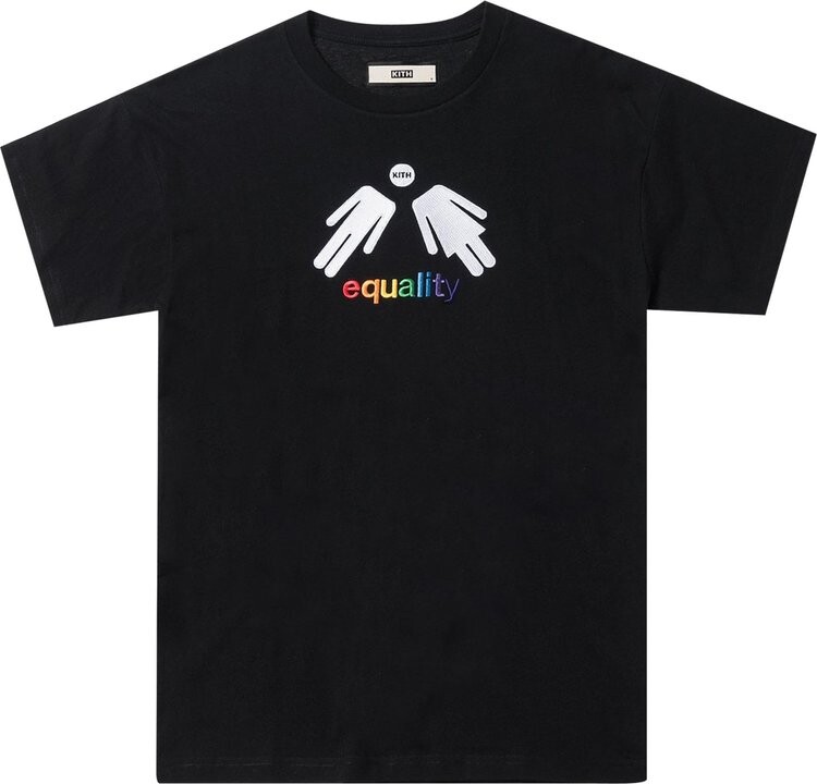 

Футболка Kith Equality Tee 'Black', черный