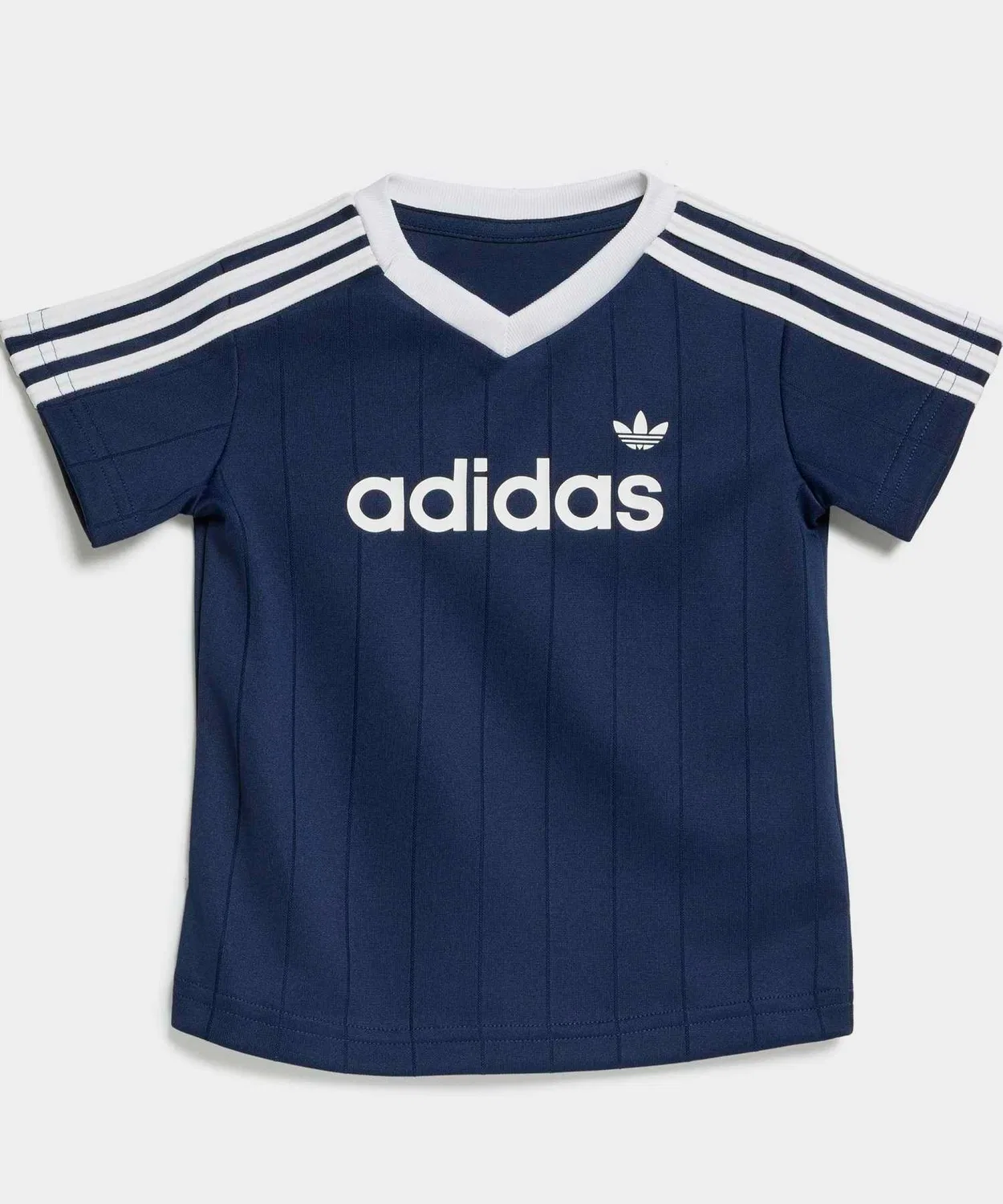 Детский комплект из футболки и шорт с принтом Adidas Originals, Blue — фото 2