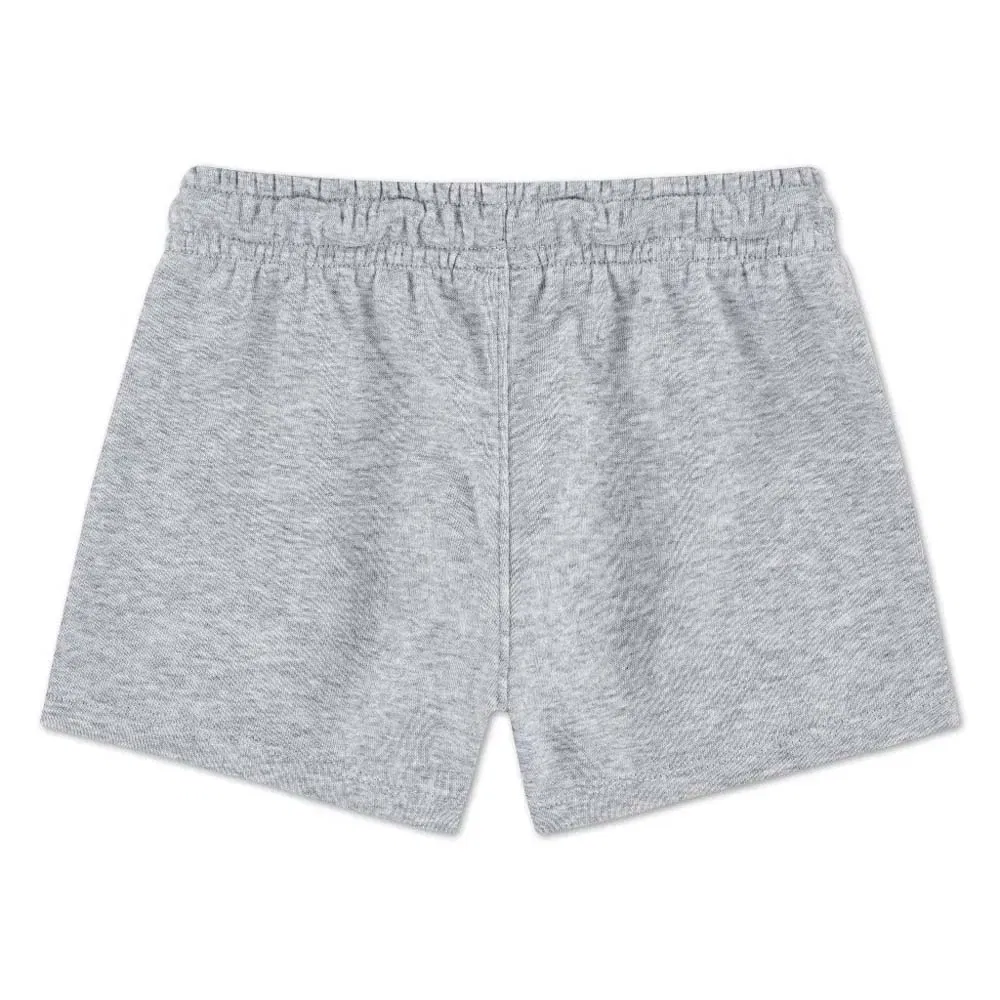 Детские шорты для девочек с принтом Dissected Ctp Core Converse kids, Grey — фото 2