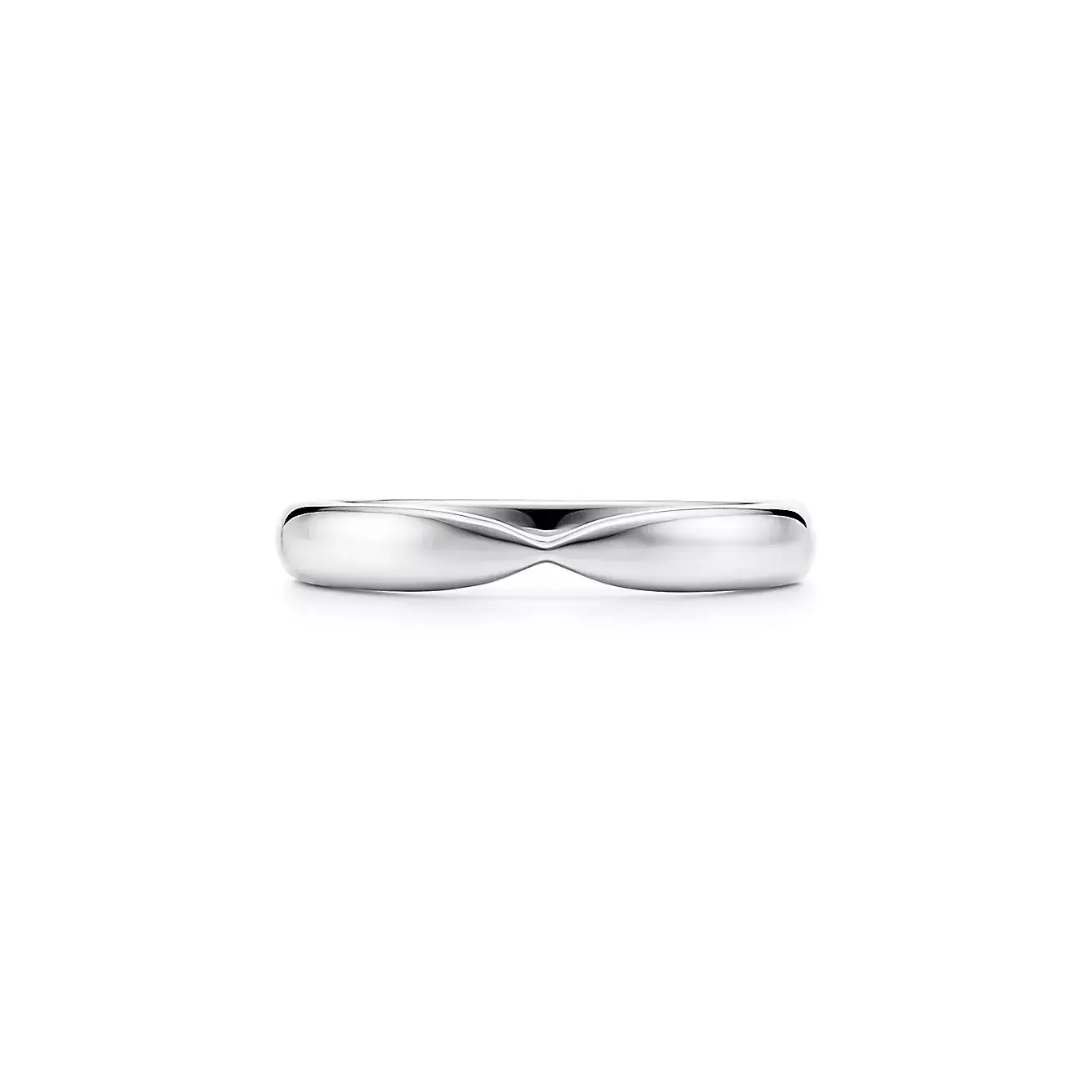 

Кольцо Tiffany & Co. Harmony Wedding Band, 3 мм, платина