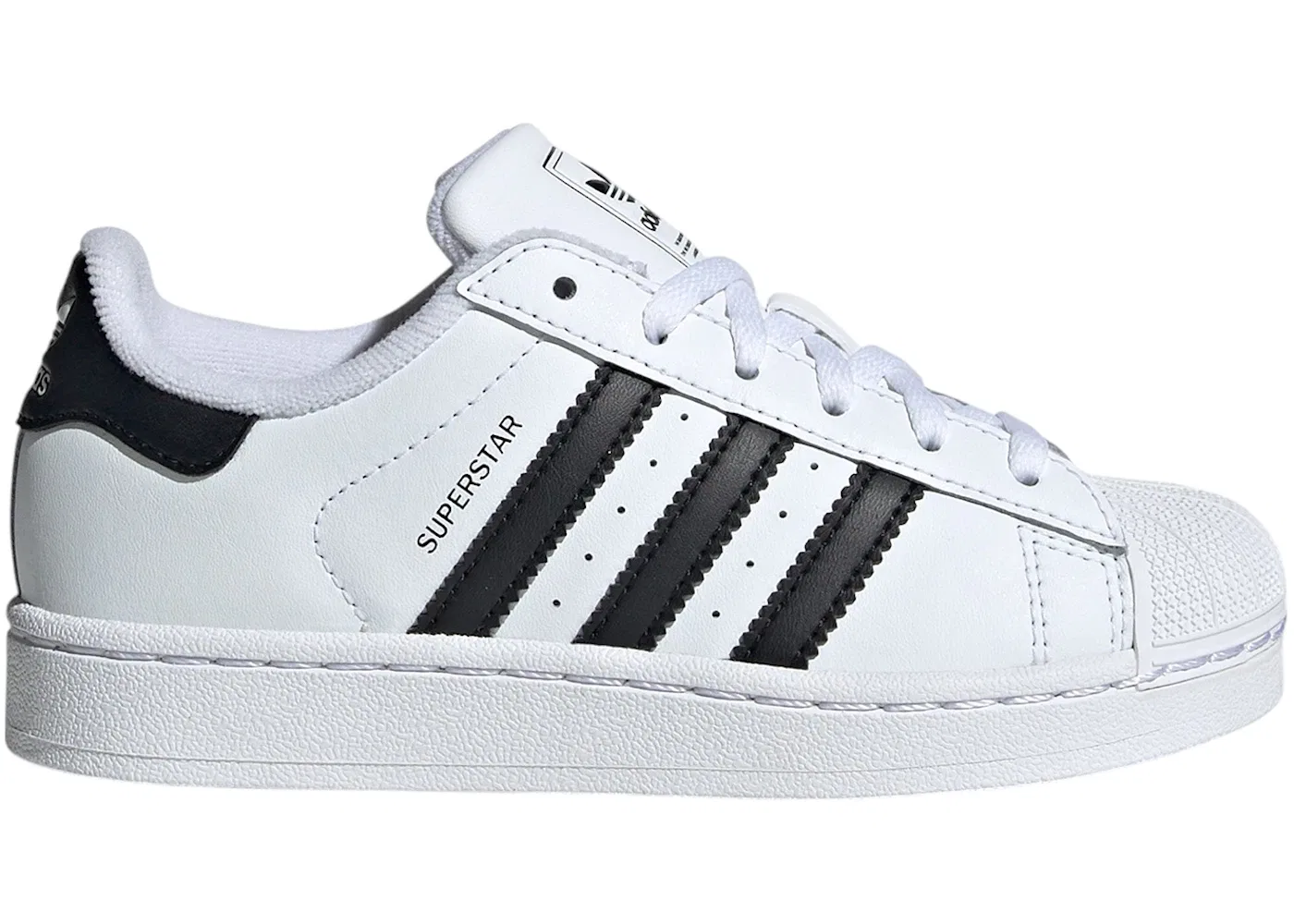Детские кроссовки Lifestyle Adidas Superstar II, Cloud White/Core Black/Cloud White