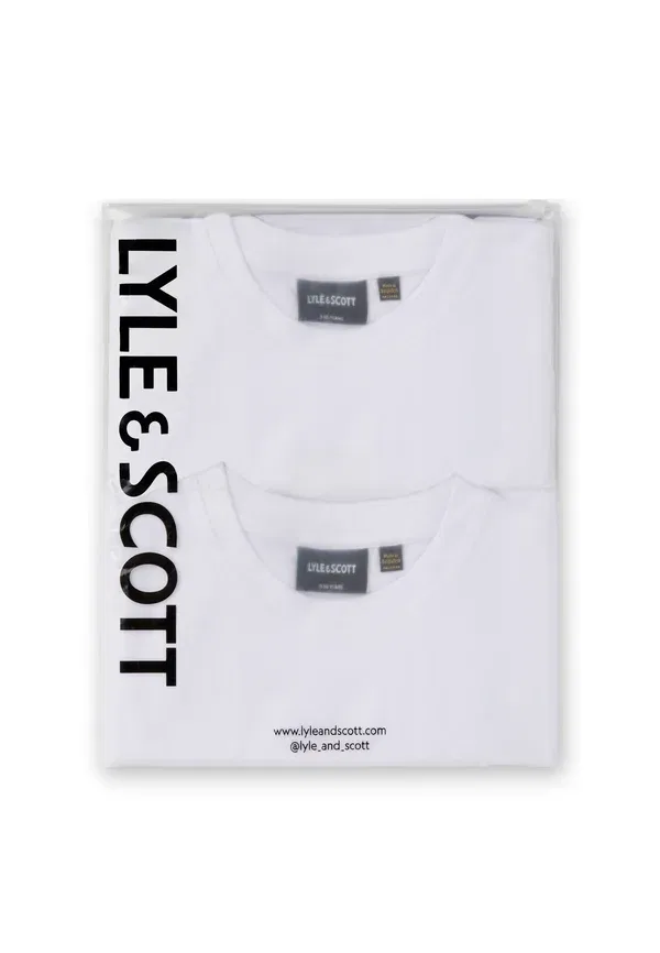 Комплект из 2 футболок Lyle & Scott, белый — фото 3