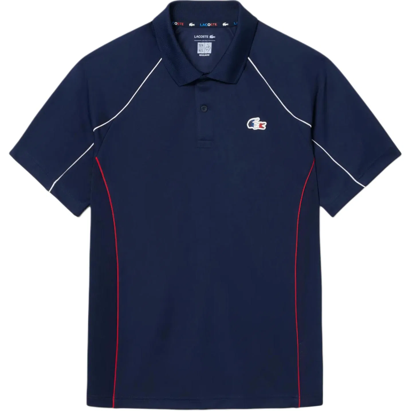 Мужское поло Polo Collar Moderate Straight Fit LACOSTE, 001 — фото 3