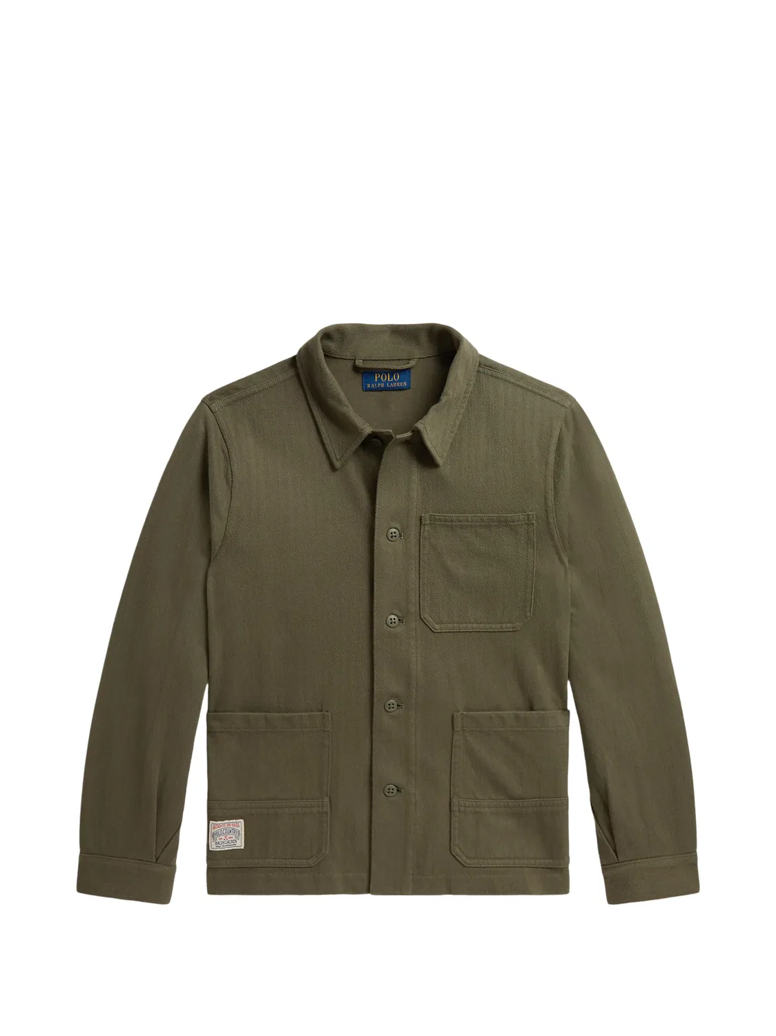 Куртка с нашивкой-логотипом Polo Ralph Lauren Kids, зеленый