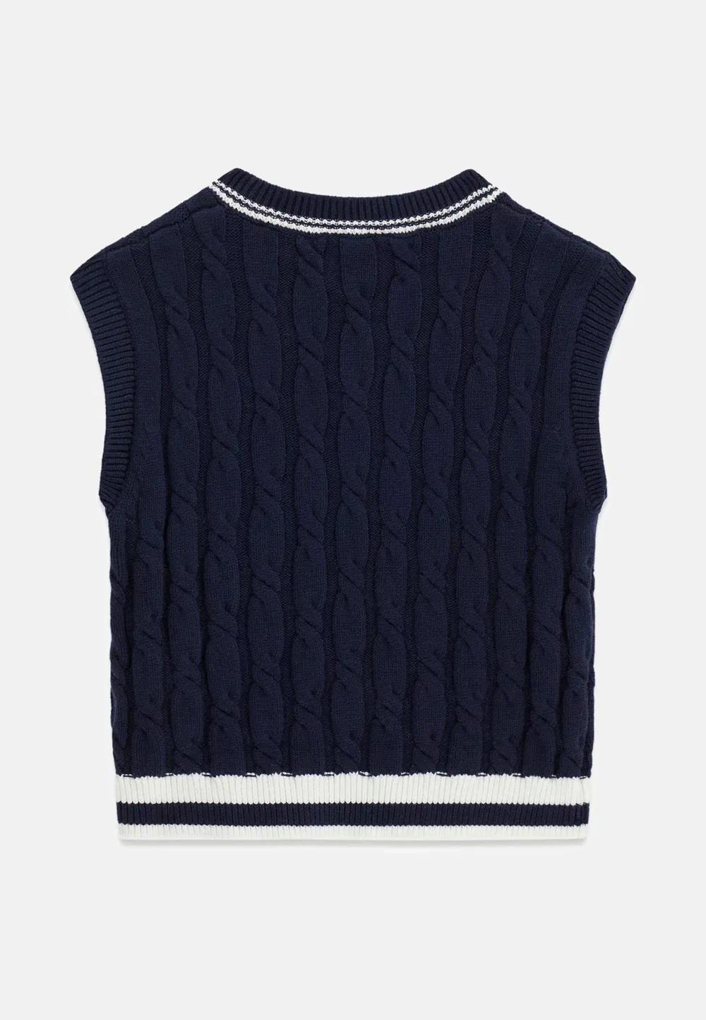 Bestickte weste - jumper Guess, Dunkelblau — фото 2