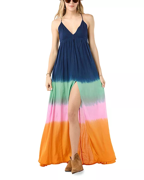 

Платье-Макси Daydream с открытой спиной Tiare Hawaii, мультиколор