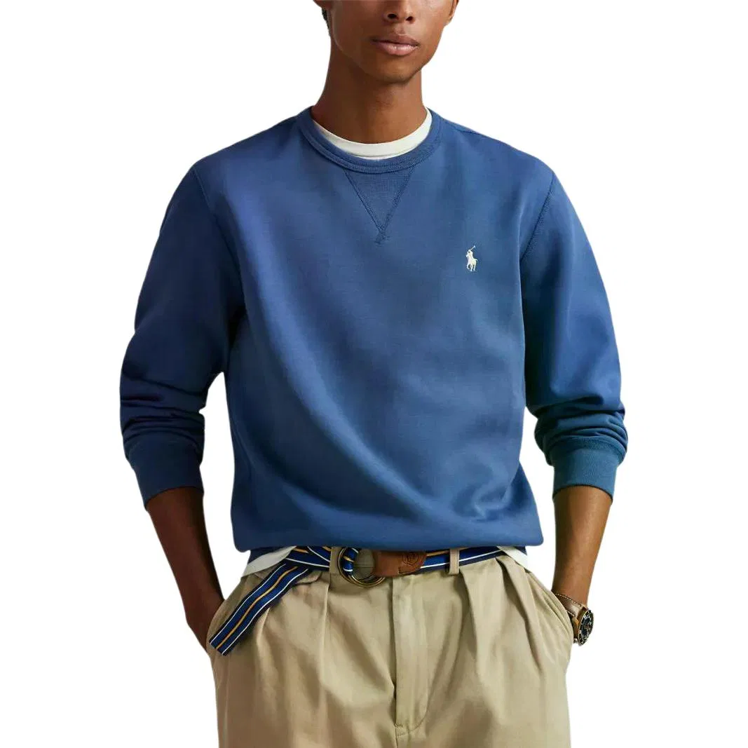 Мужской свитшот с длинным рукавом Polo Ralph Lauren, Marine Blue — фото 4