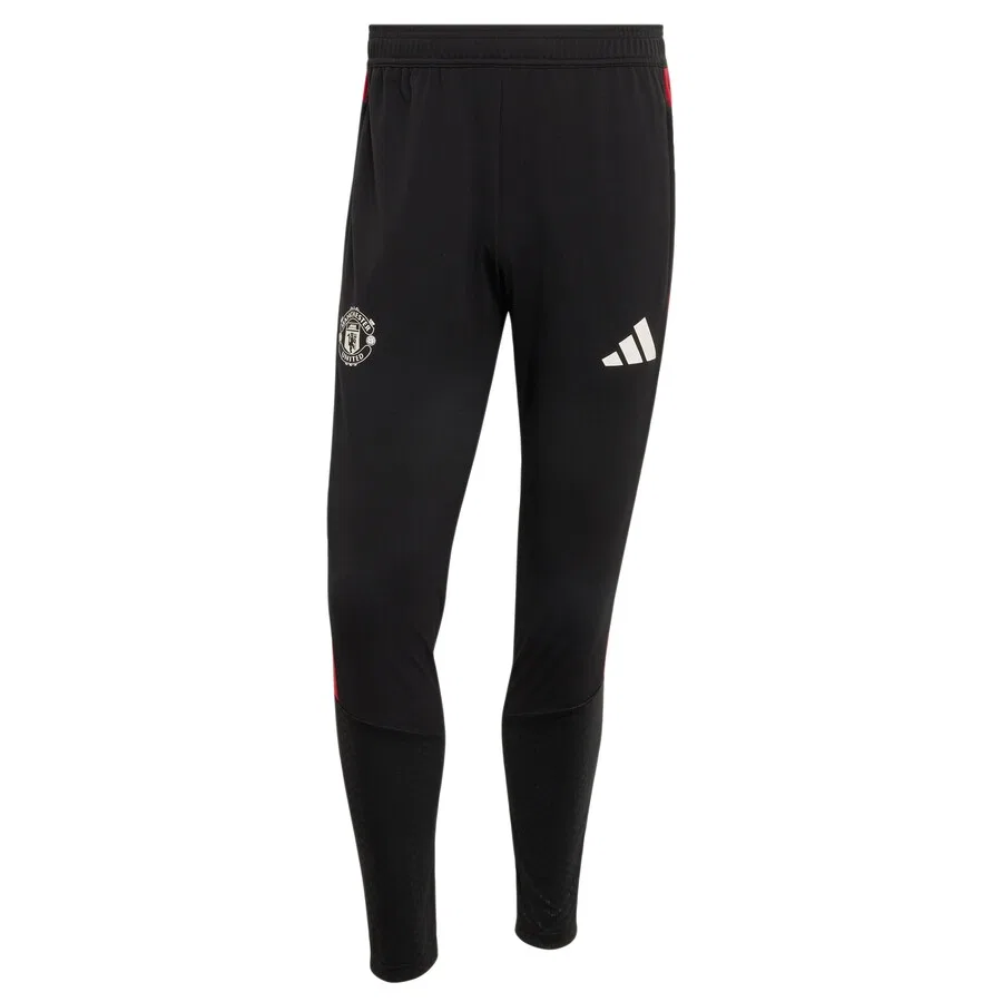 Спортивные брюки ADIDAS PERFORMANCE Slim fit 'Manchester United 26/27 Tiro' черного цвета