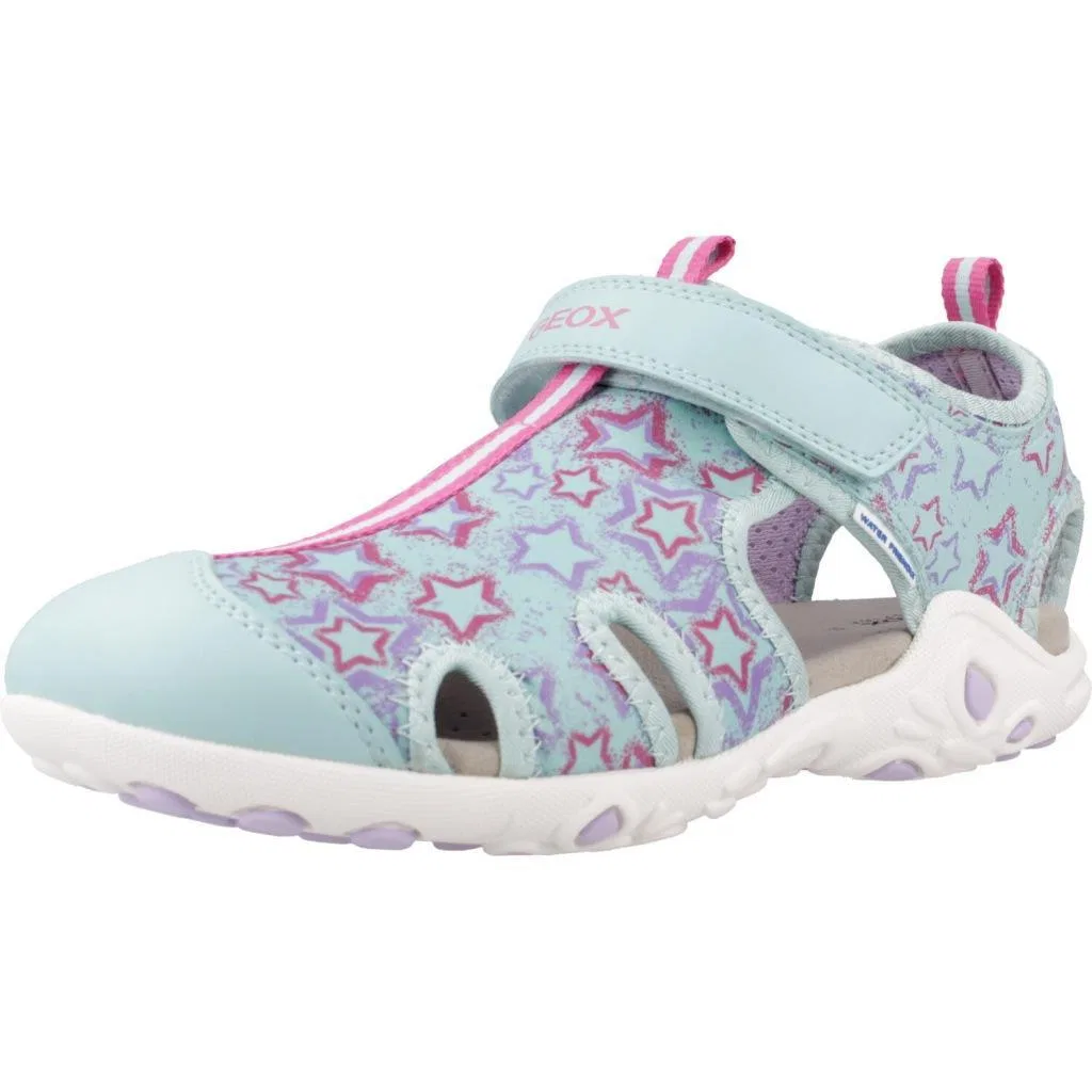 Детские сандалии с закрытым носком Geox J S.whinberry G. C, Grun