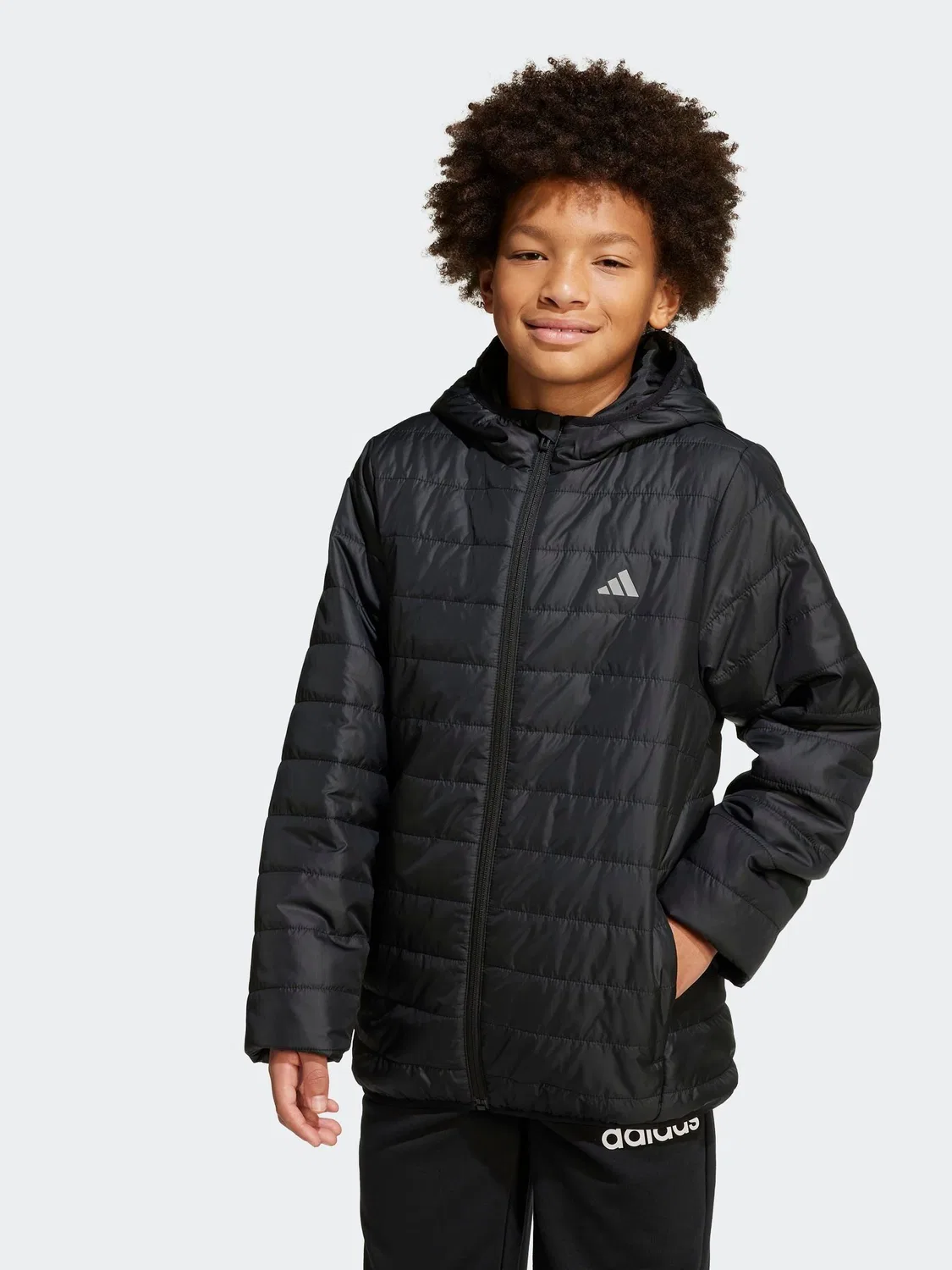 Куртка утепленная adidas Essentials Light Padded, черный