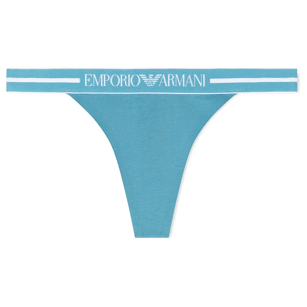 Стринги 2 шт Emporio Armani, синий — фото 2
