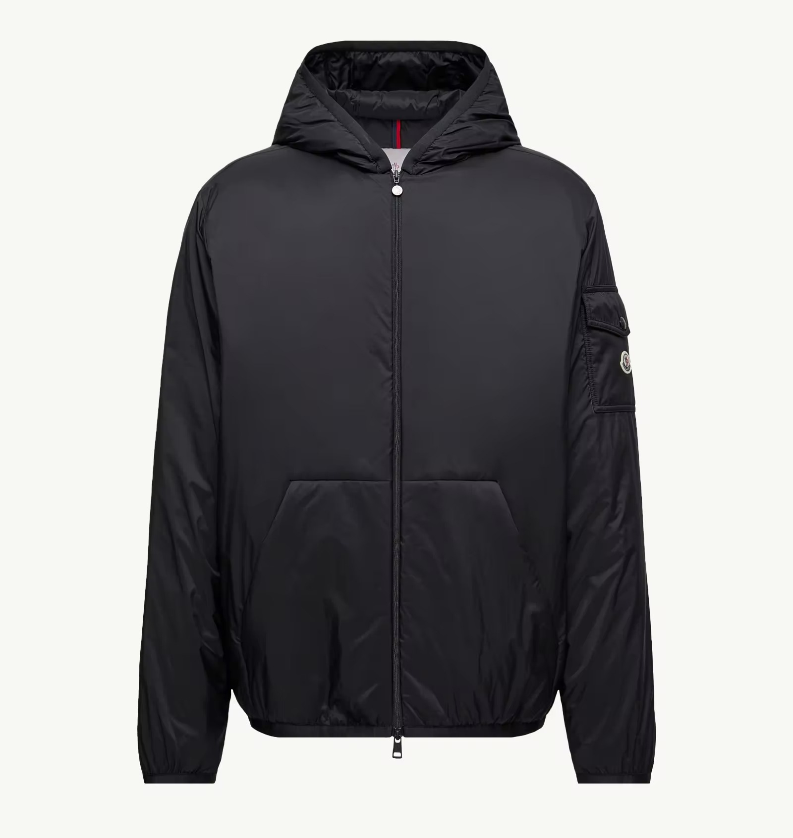 Куртка Moncler Monteynard Hooded Short Down, черный — фото 2