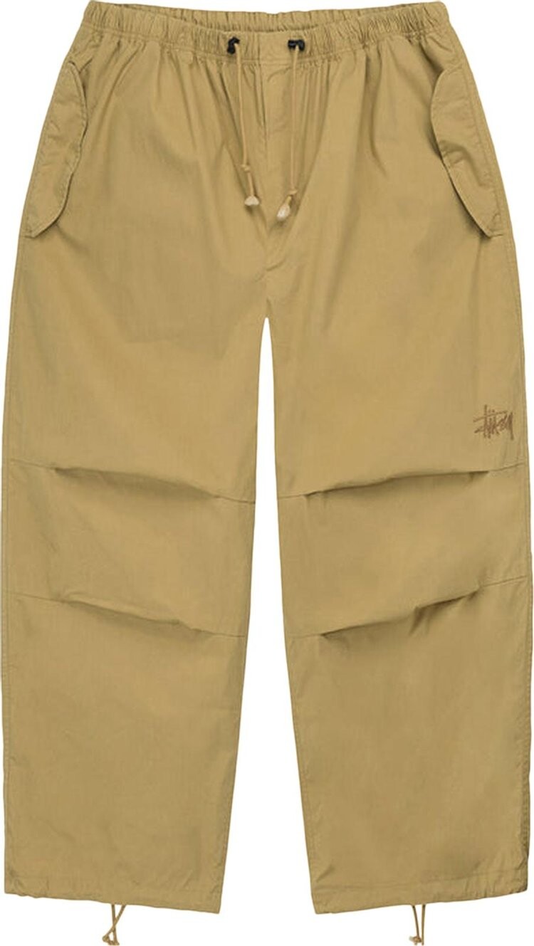 

Брюки Stussy Nyco Over Trousers 'Khaki', загар