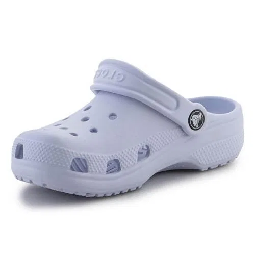 Детские деревянные сабо Crocs Classic Clog, Royal Purple — фото 3