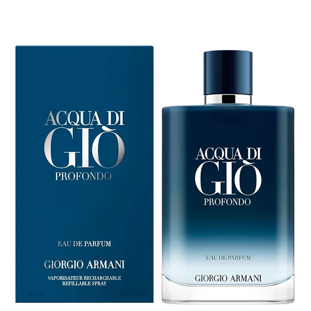 Парфюмерная вода мужская 200 мл Acqua Di Giò Profondo Giorgio Armani — фото 2