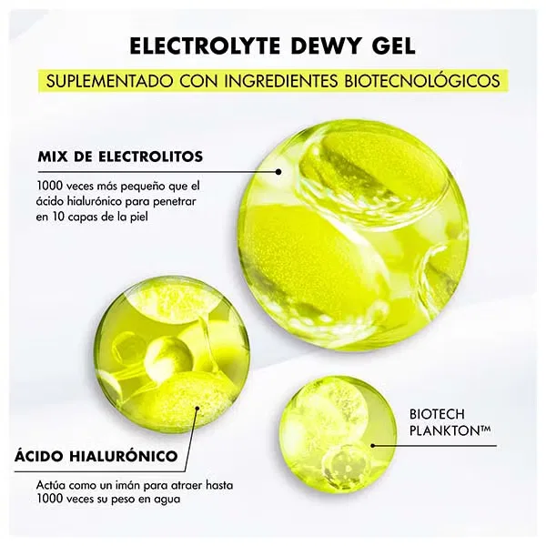 Гель-увлажнитель с электролитами 30 мл Aquasource+ Electrolyte Dewy Gel 100H BIOTHERM — фото 3