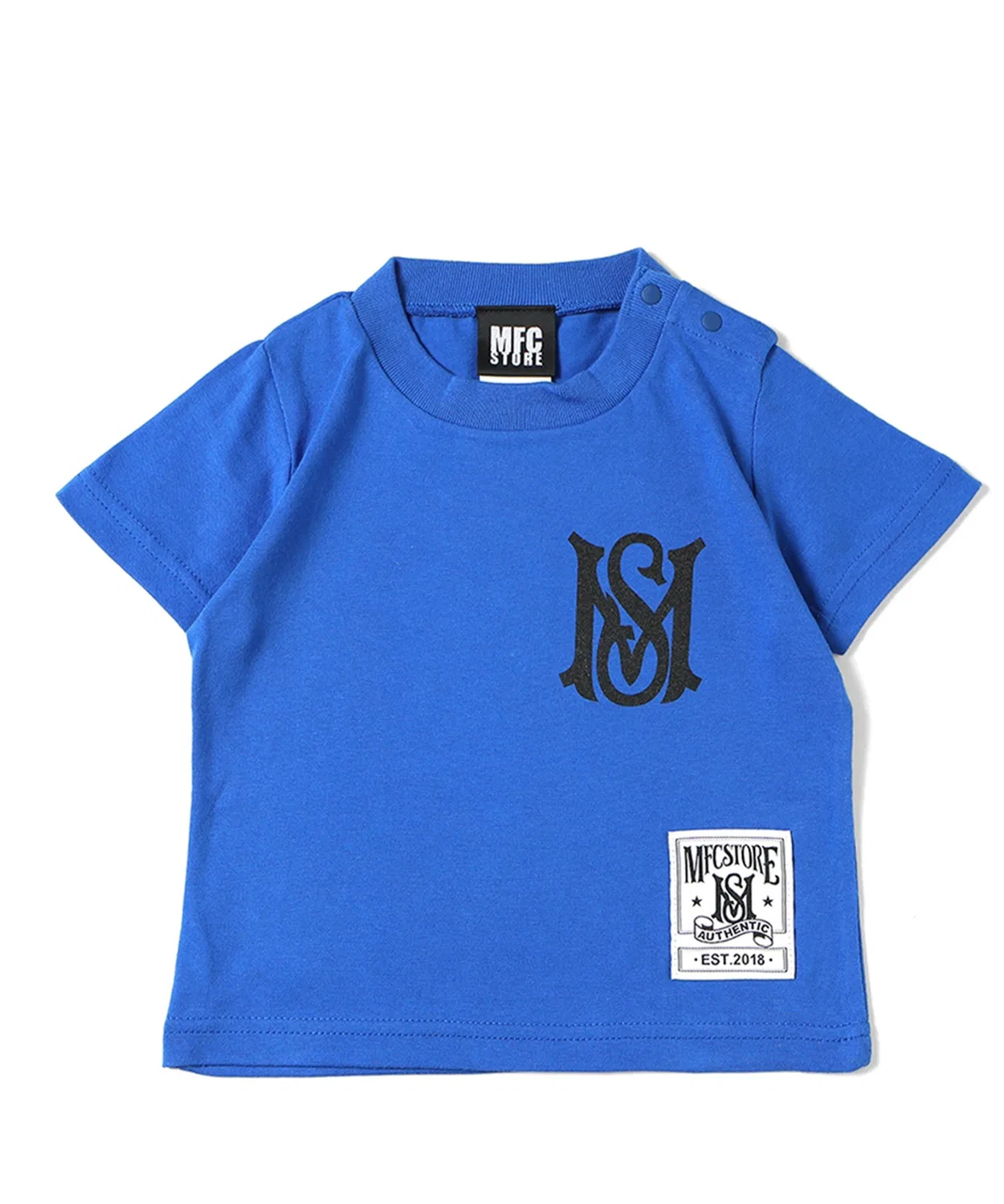 Детская футболка с коротким рукавом MFC STORE MS LOGO S/S TEE KIDS, Royal Blue