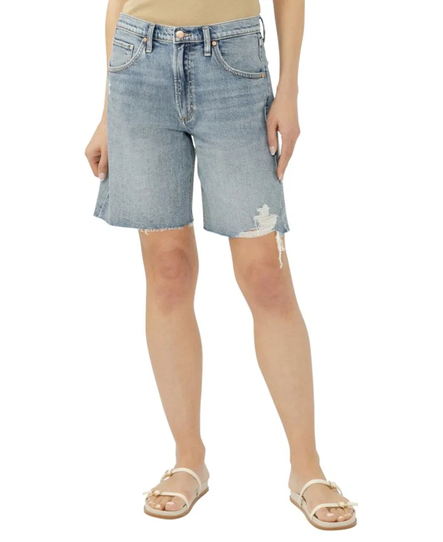 Шорты бермуды джинсовые свободного кроя Silver Jeans Co., Solana