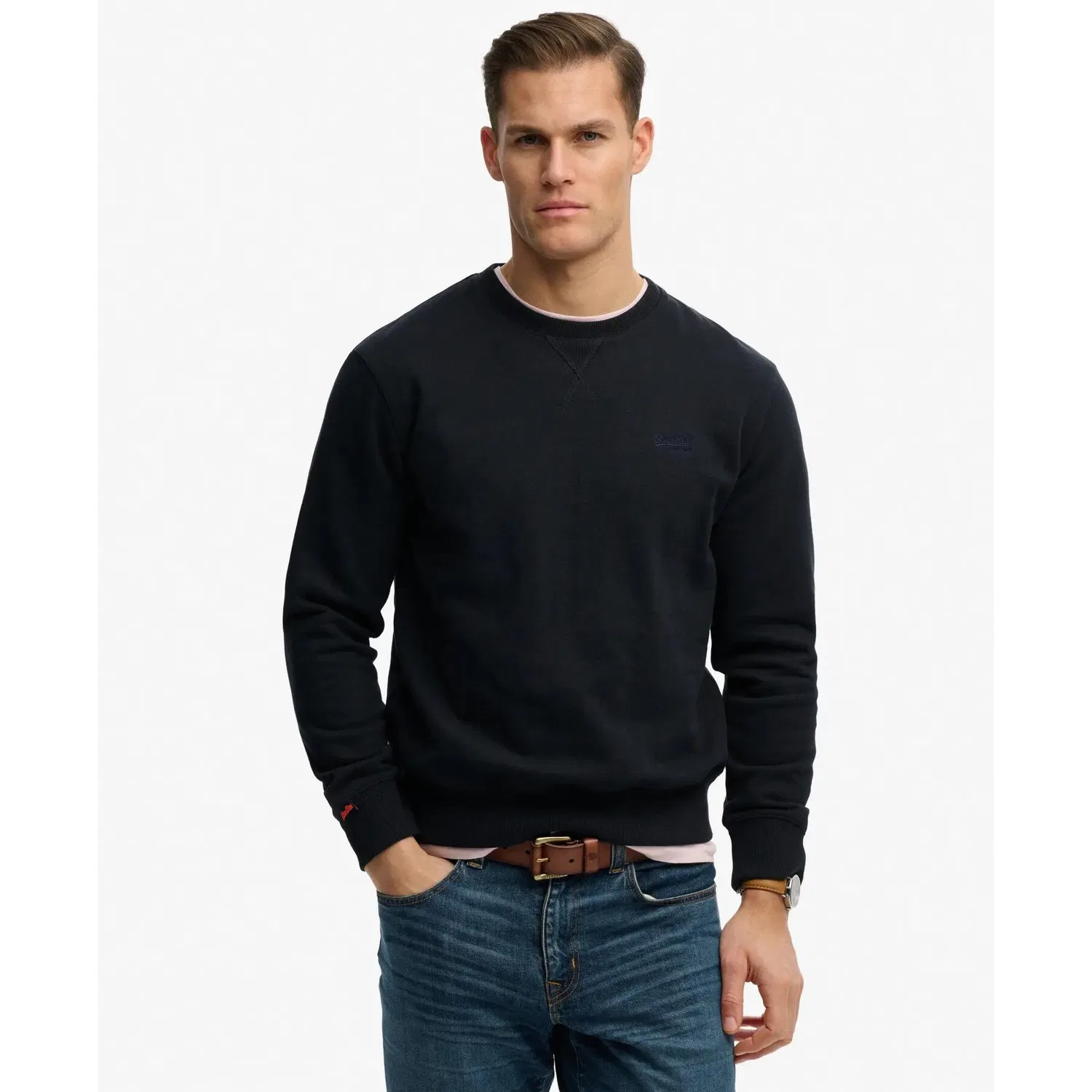 Мужское худи Essential Superdry, BLAU — фото 3